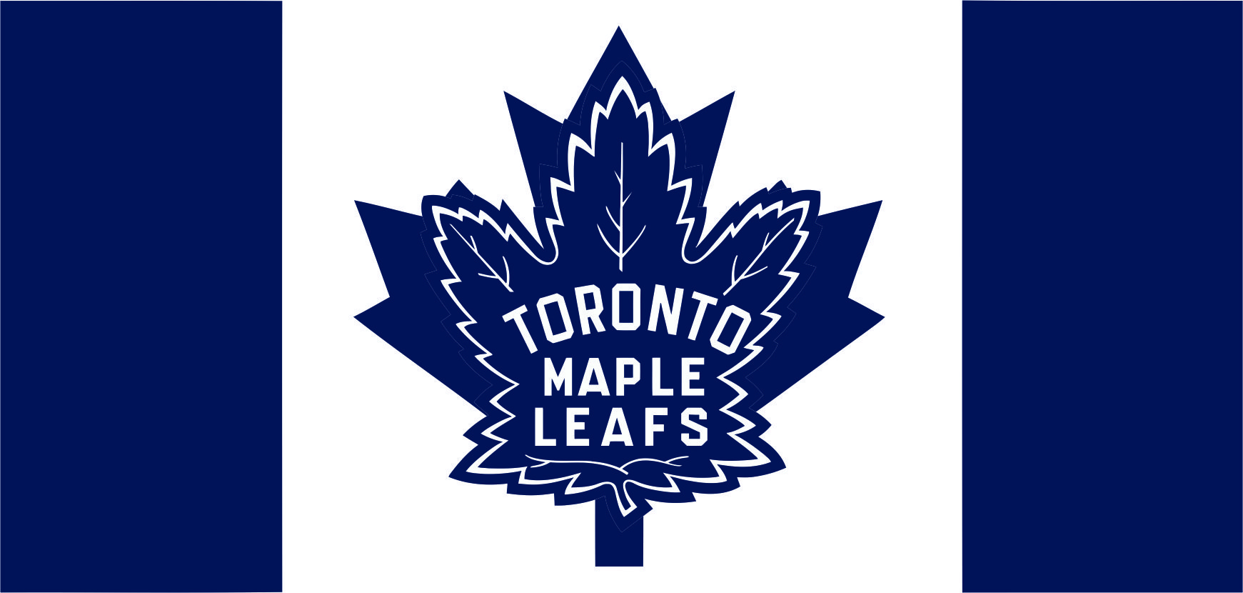 Toronto Maple Leafs Flag001 logo iron on paper